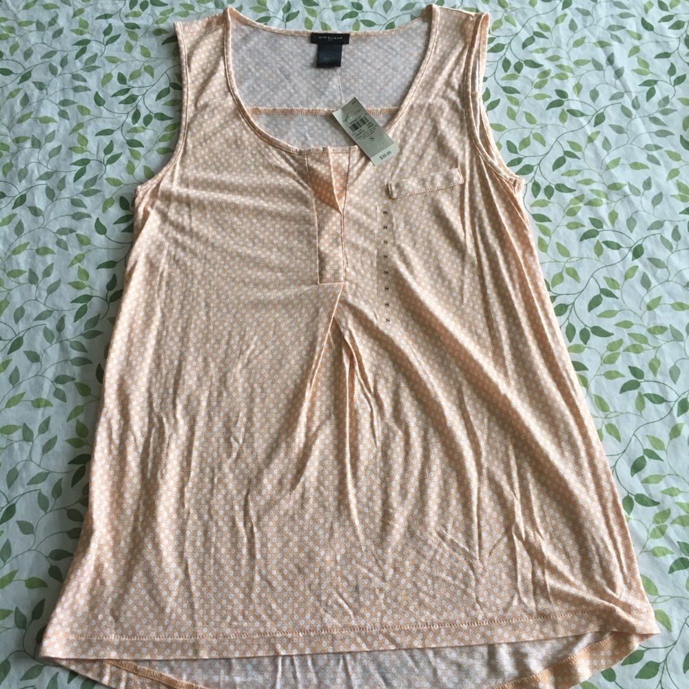 NWT Ann Taylor Tank Top— Perfect for Summer!